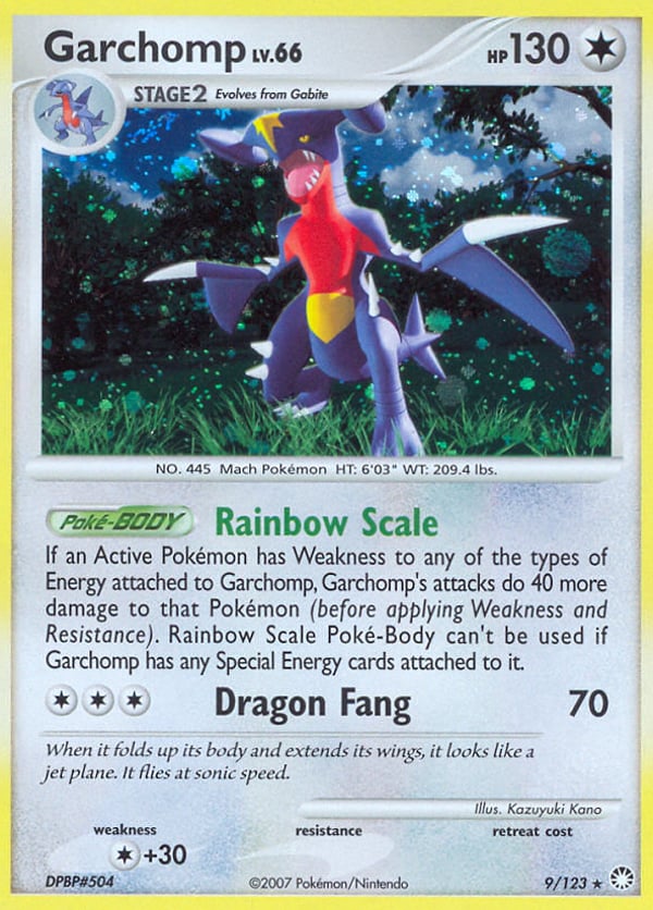 Garchomp – Rare Holo – Mysterious Treasures