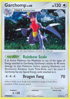 Garchomp – Rare Holo – Mysterious Treasures