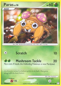 Paras – Common – Mysterious Treasures