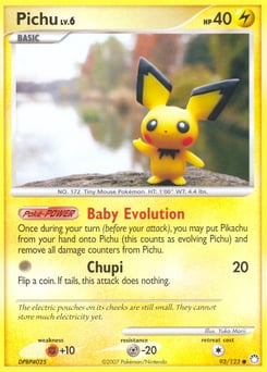 Pichu – Common – Mysterious Treasures