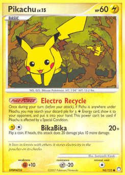 Pikachu – Common – Mysterious Treasures