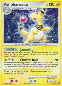 Ampharos – Rare Holo