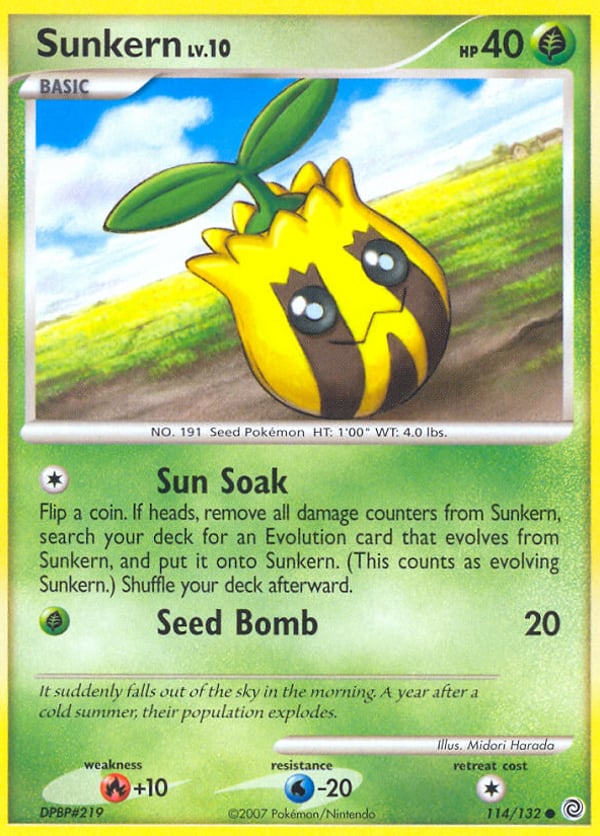 Sunkern – Common – Secret Wonders