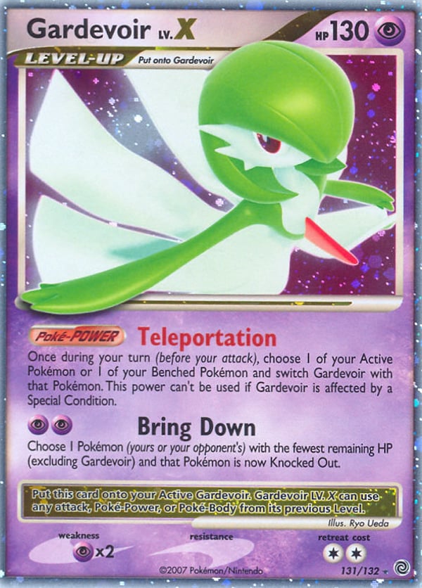 Gardevoir LV.X – Rare Holo LV.X – Secret Wonders