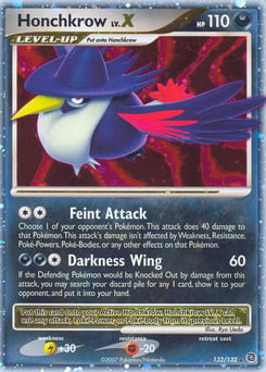 Honchkrow LV.X – Rare Holo LV.X