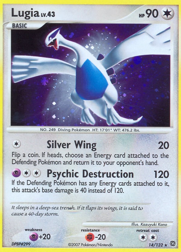 Lugia – Rare Holo – Secret Wonders