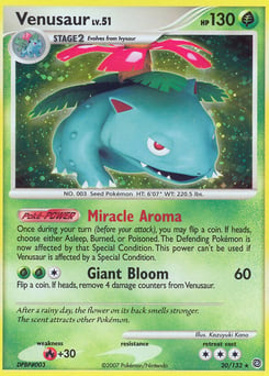 Venusaur – Rare Holo – Secret Wonders