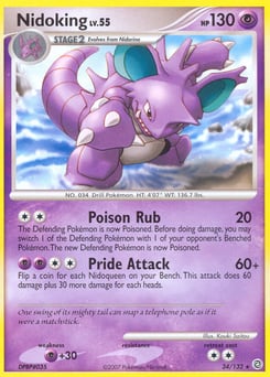 Nidoking – Rare
