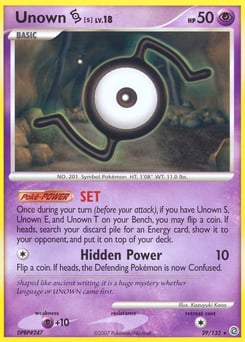 Unown [S] – Rare