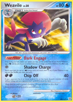 Weavile – Rare