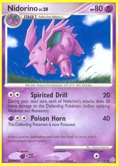Nidorino – Uncommon – Secret Wonders