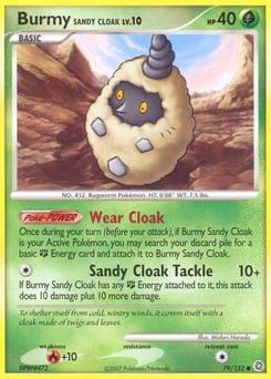 Burmy Sandy Cloak – Common