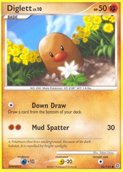 Diglett – Common – Secret Wonders