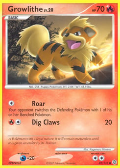 Growlithe – Common – Secret Wonders