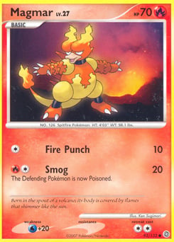 Magmar – Common – Secret Wonders