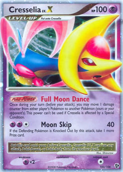 Cresselia LV.X – Rare Holo LV.X