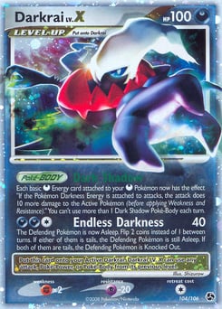 Darkrai LV.X – Rare Holo LV.X