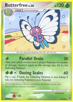 Butterfree – Rare – Great Encounters