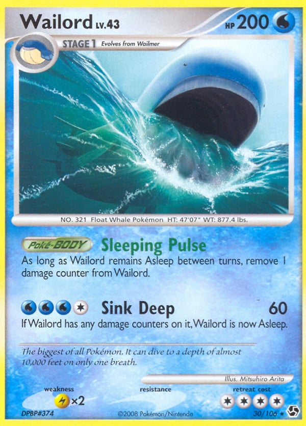 Wailord – Rare – Great Encounters