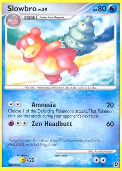 Slowbro – Uncommon – Great Encounters