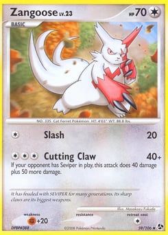 Zangoose – Uncommon