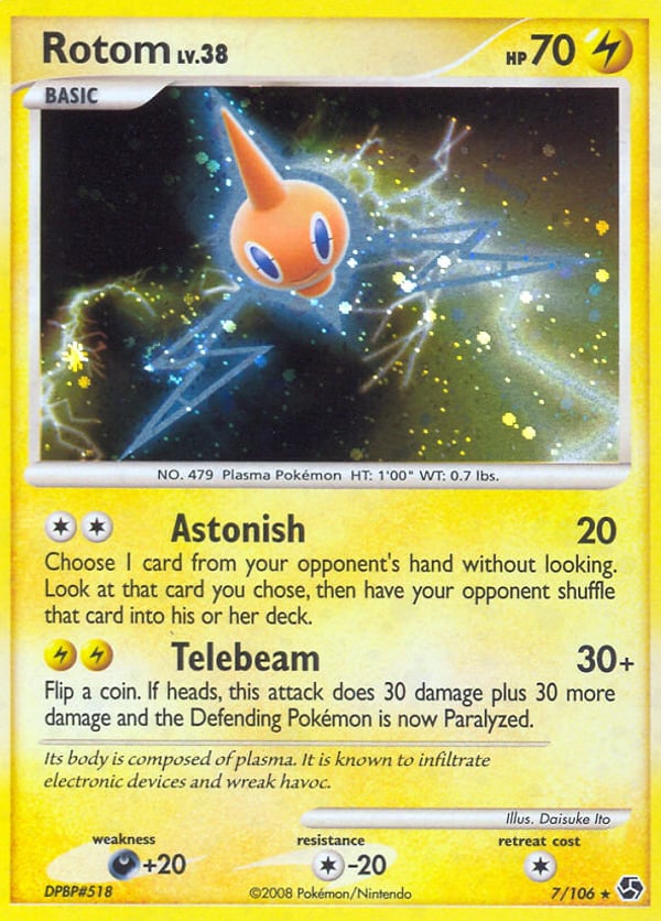 Rotom – Rare Holo – Great Encounters