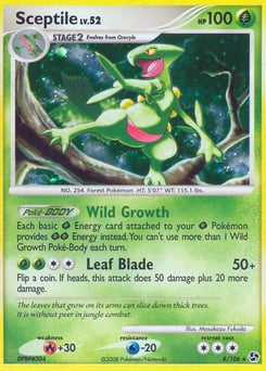 Sceptile – Rare Holo