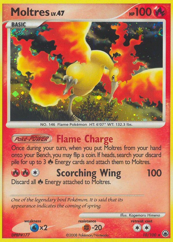 Moltres – Rare Holo – Majestic Dawn