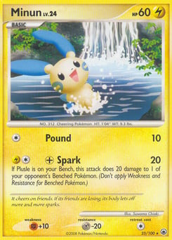Minun – Rare