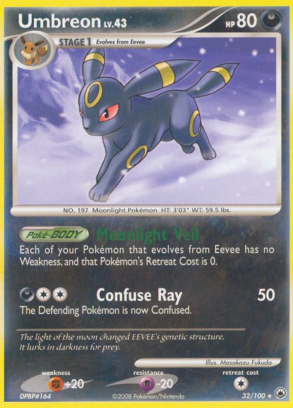 Umbreon – Rare – Majestic Dawn
