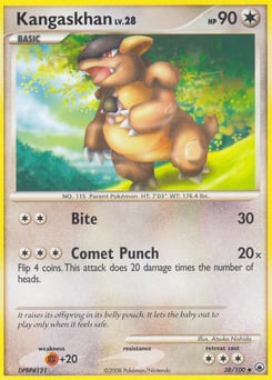 Kangaskhan – Uncommon – Majestic Dawn