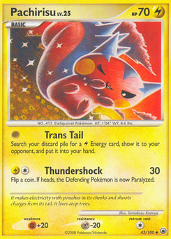 Pachirisu – Uncommon