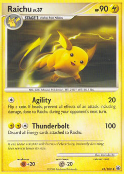 Raichu – Uncommon – Majestic Dawn