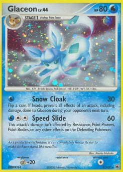 Glaceon – Rare Holo