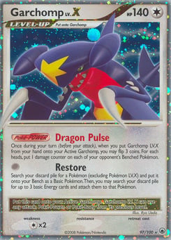 Garchomp LV.X – Rare Holo LV.X