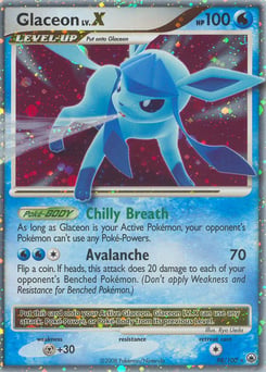 Glaceon LV.X – Rare Holo LV.X