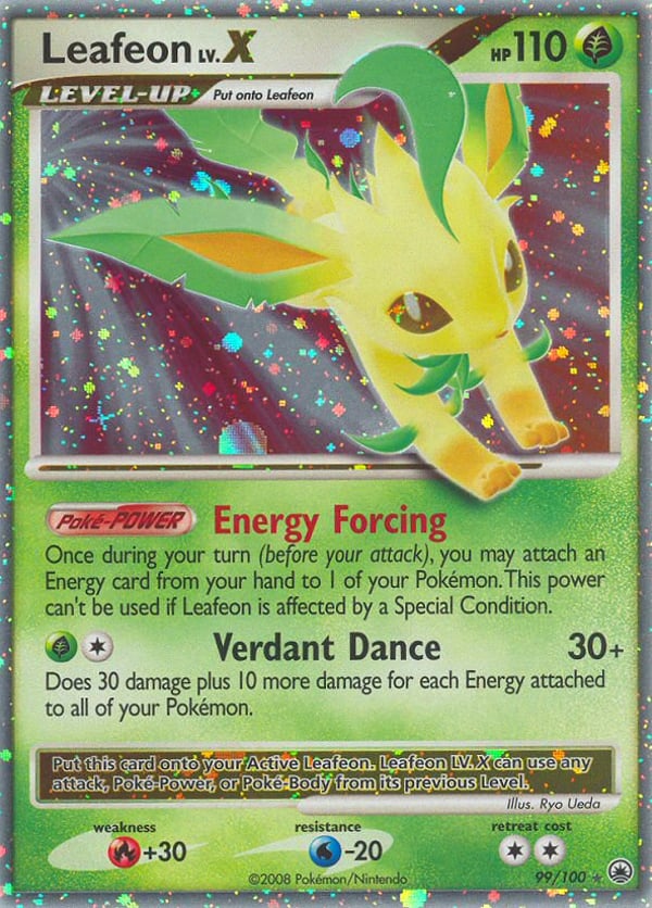 Leafeon LV.X – Rare Holo LV.X – Majestic Dawn