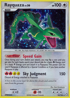Rayquaza – Rare Holo – Legends Awakened