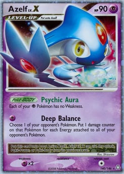 Azelf LV.X – Rare Holo LV.X – Legends Awakened