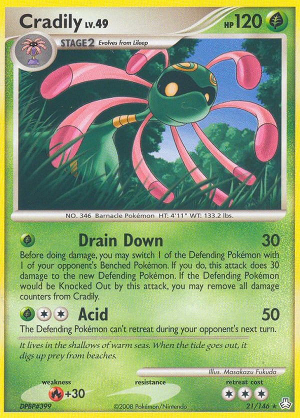 Cradily – Rare – Legends Awakened