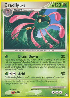 Cradily – Rare – Legends Awakened
