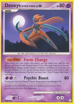 Deoxys Attack Forme – Rare – Legends Awakened
