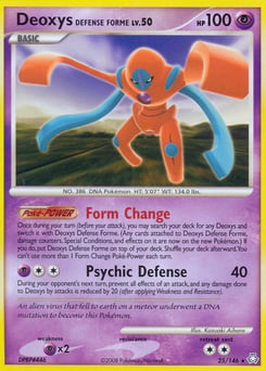 Deoxys Defense Forme – Rare – Legends Awakened