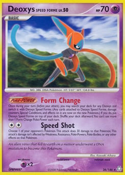 Deoxys Speed Forme – Rare – Legends Awakened