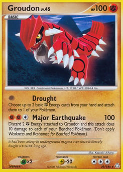 Groudon – Rare – Legends Awakened