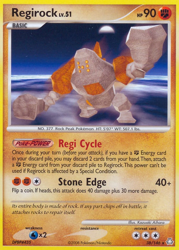 Regirock – Rare – Legends Awakened
