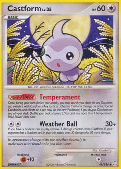 Castform – Uncommon – Legends Awakened