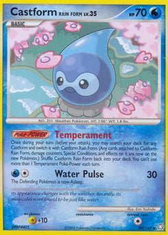 Castform Rain Form – Uncommon – Legends Awakened