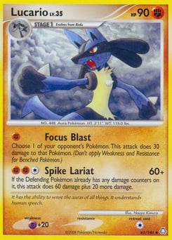Lucario – Uncommon – Legends Awakened