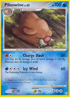 Piloswine – Uncommon – Legends Awakened